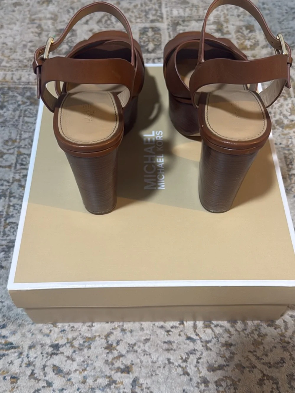 Michael Kors smooth leather
